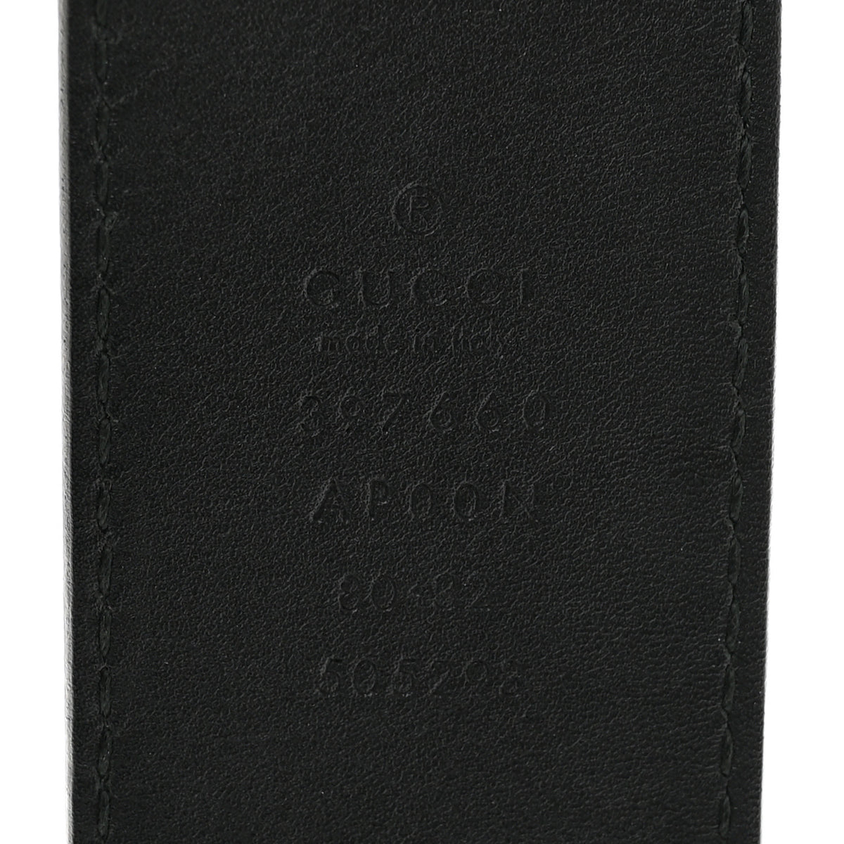 Calfskin Double G 40mm Belt 80 32 Black