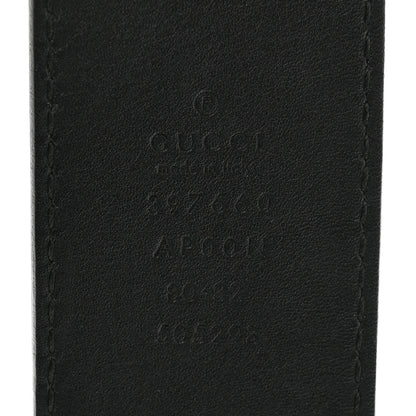 Gucci Calfskin Double G 40mm Belt 80 32 Black 5 of 6