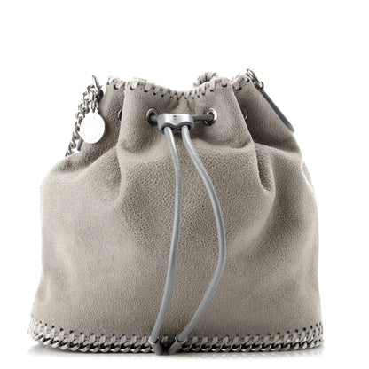Stella McCartney Shaggy Deer Mini Bucket Falabella Bag Grey 1 of 6
