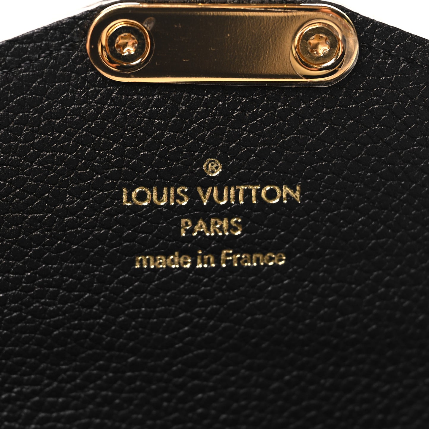 Snakeskin Monogram Pallas Wallet Black