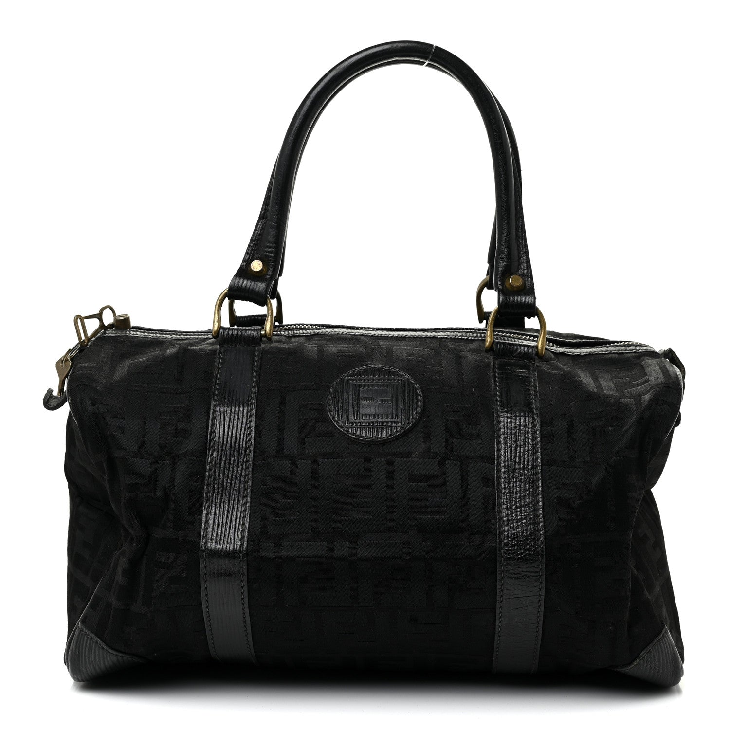 Fendi Canvas Zucca Bowler Black 1 of 37