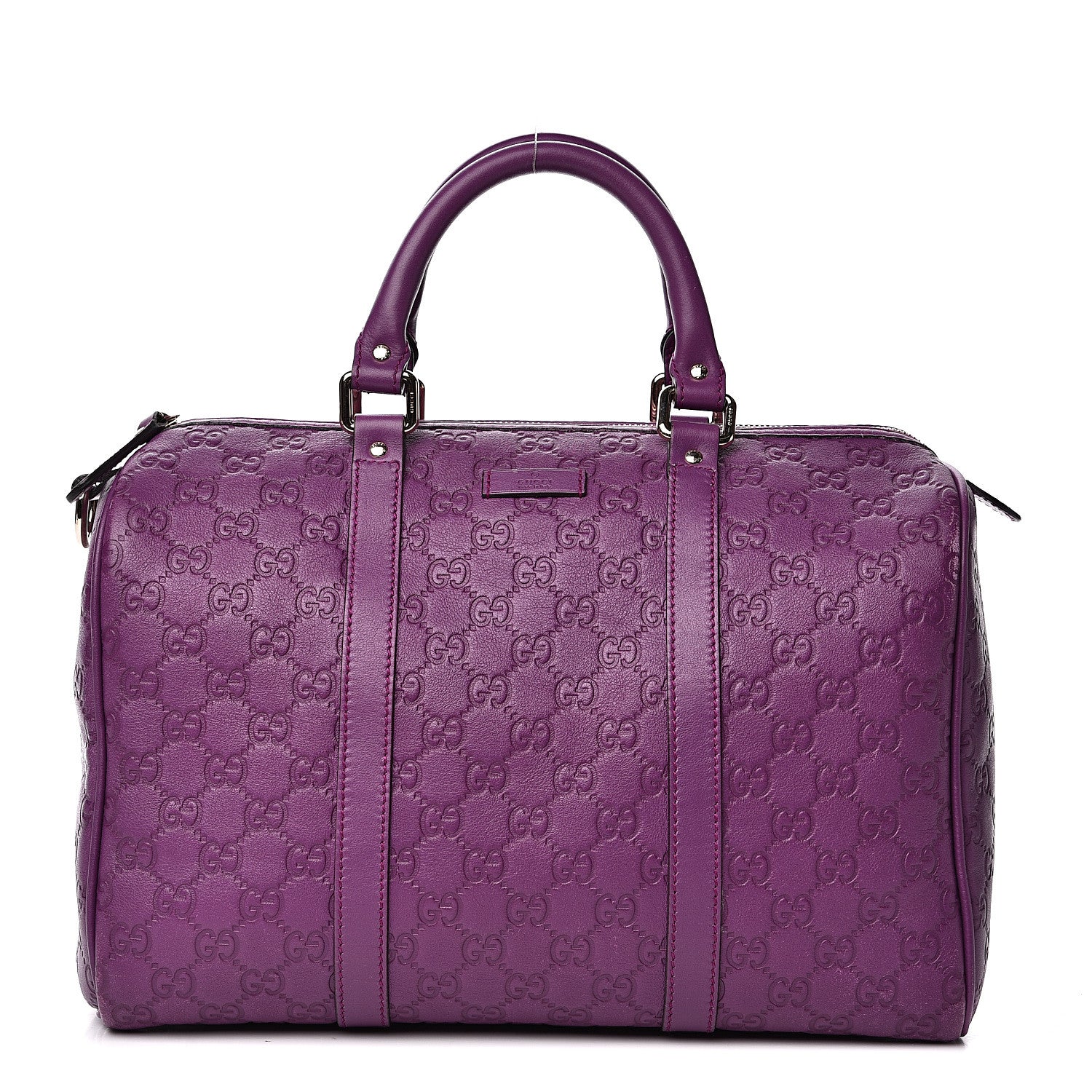Gucci Guccissima Medium Joy Boston Purple 1 of 15