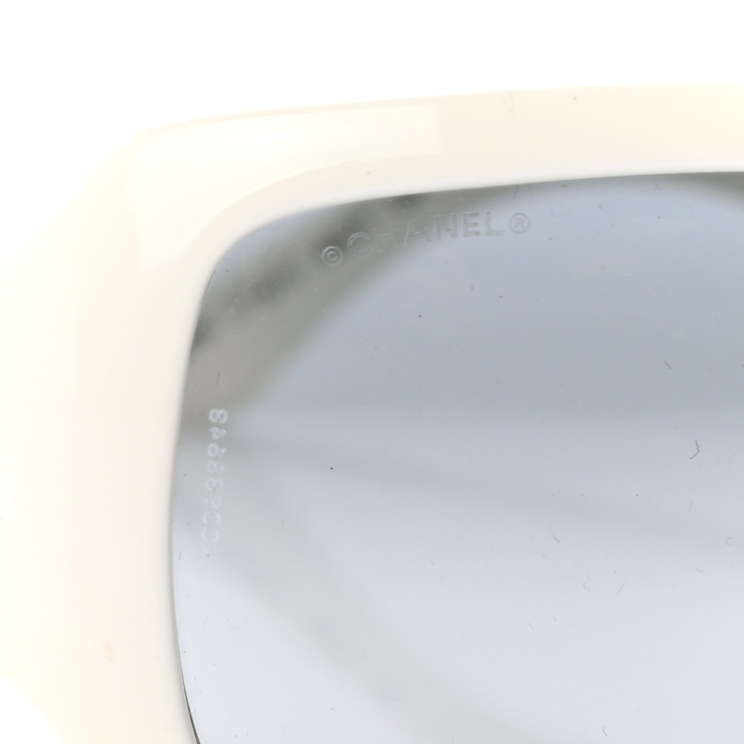 Chanel CC Sunglasses 6018 White 7 of 7