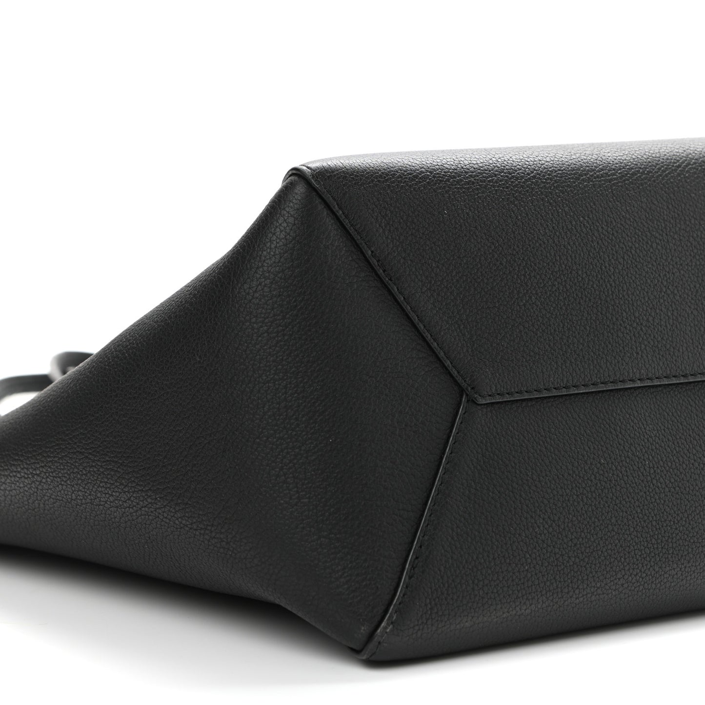 Calfskin Lockme Cabas Black