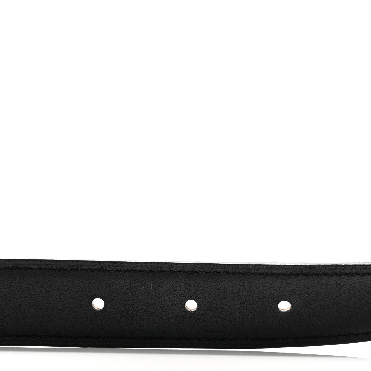 Hermes Swift Epsom 24mm Medor H Belt 70 28 Black Gold 3 of 6