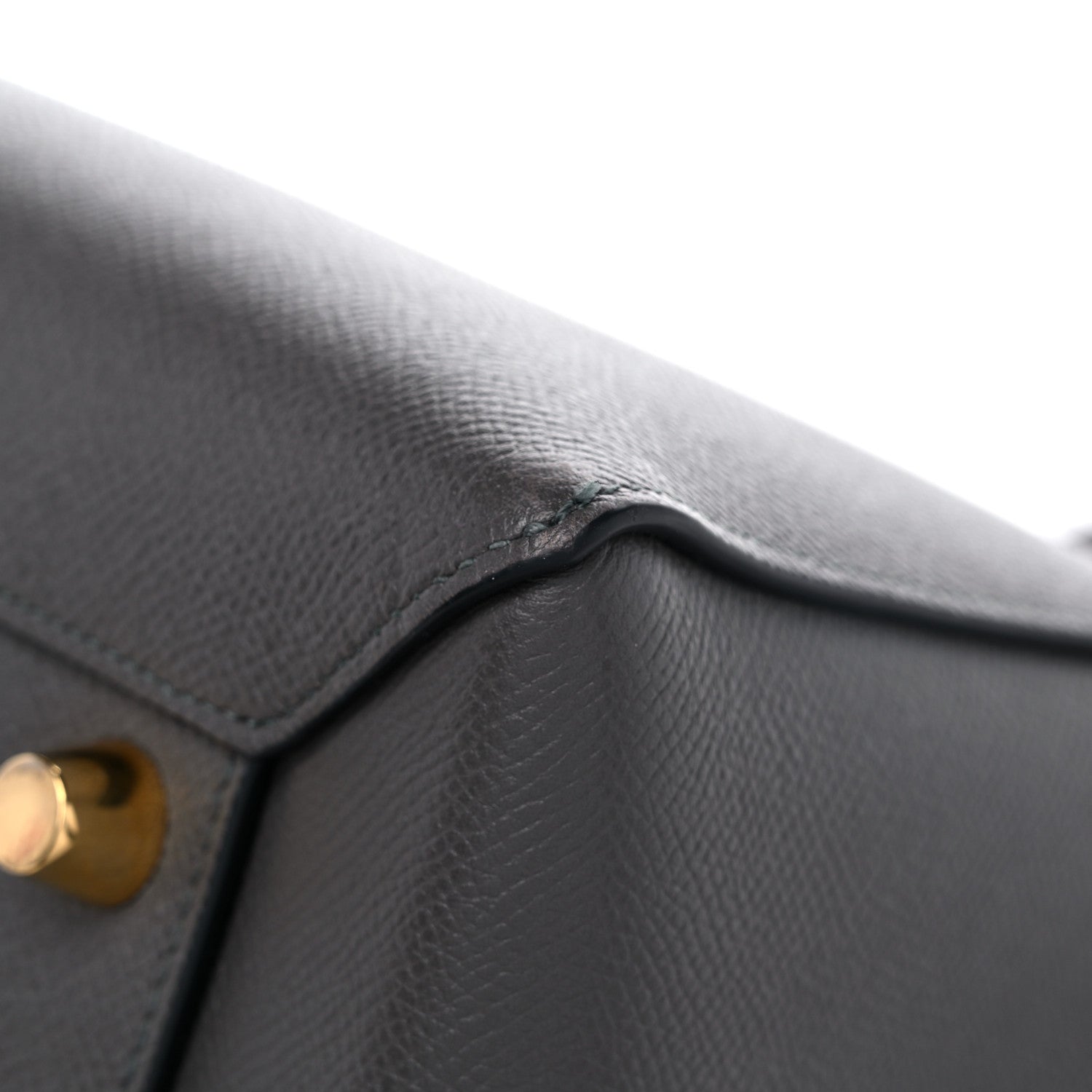 Celine Grained Calfskin Mini Belt Bag Grey 10 of 14