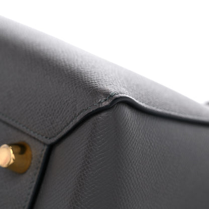 Celine Grained Calfskin Mini Belt Bag Grey 10 of 14