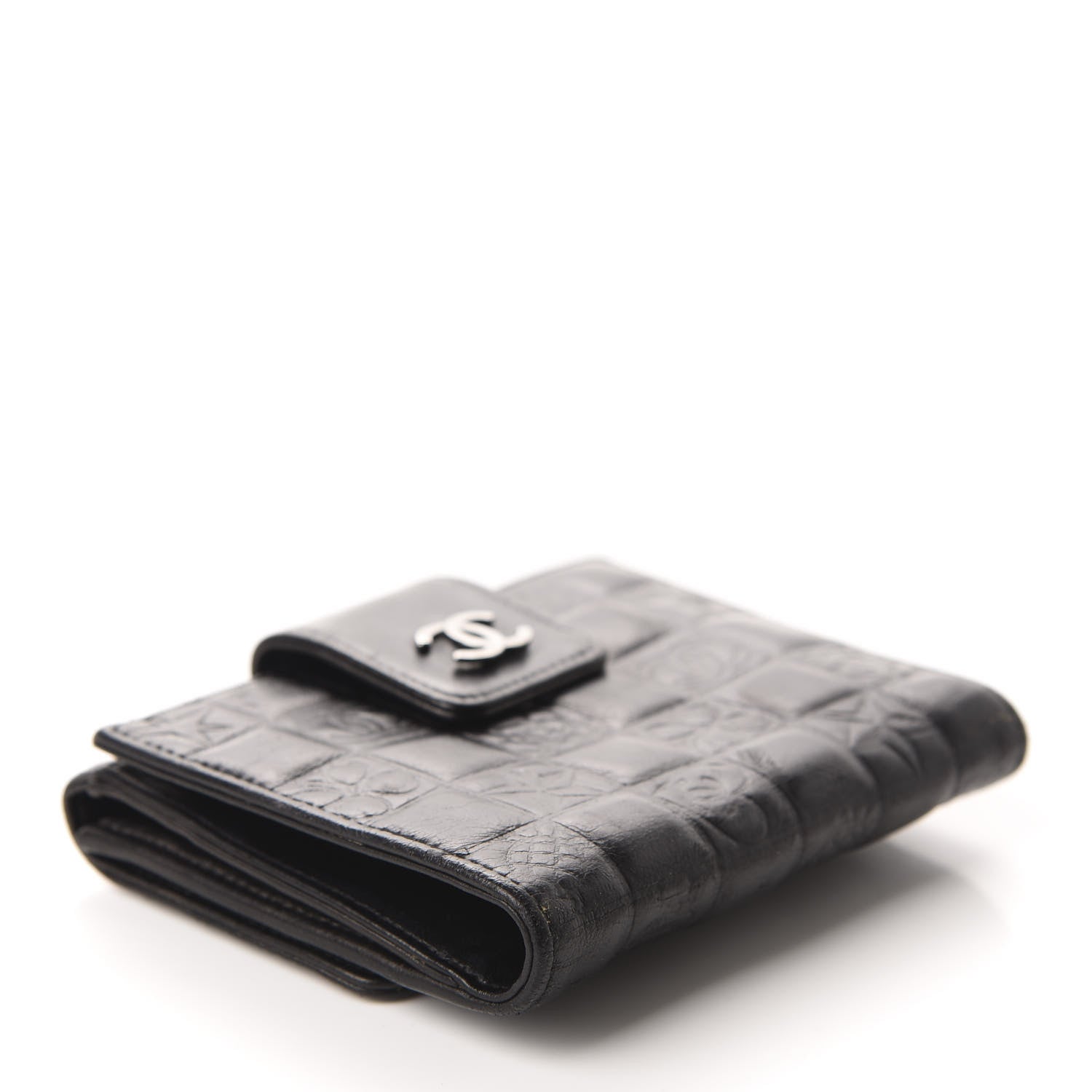 Chanel Lambskin Precious Symbols French Wallet Black 4 of 11