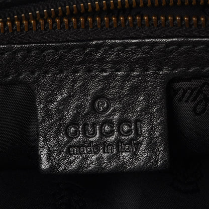 Gucci Calfskin Medium Babouska Boston Tote Black 6 of 7
