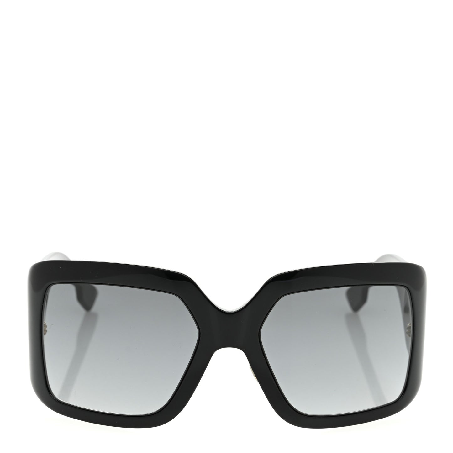 Acetate Dior SoLight2 Square Sunglasses Black