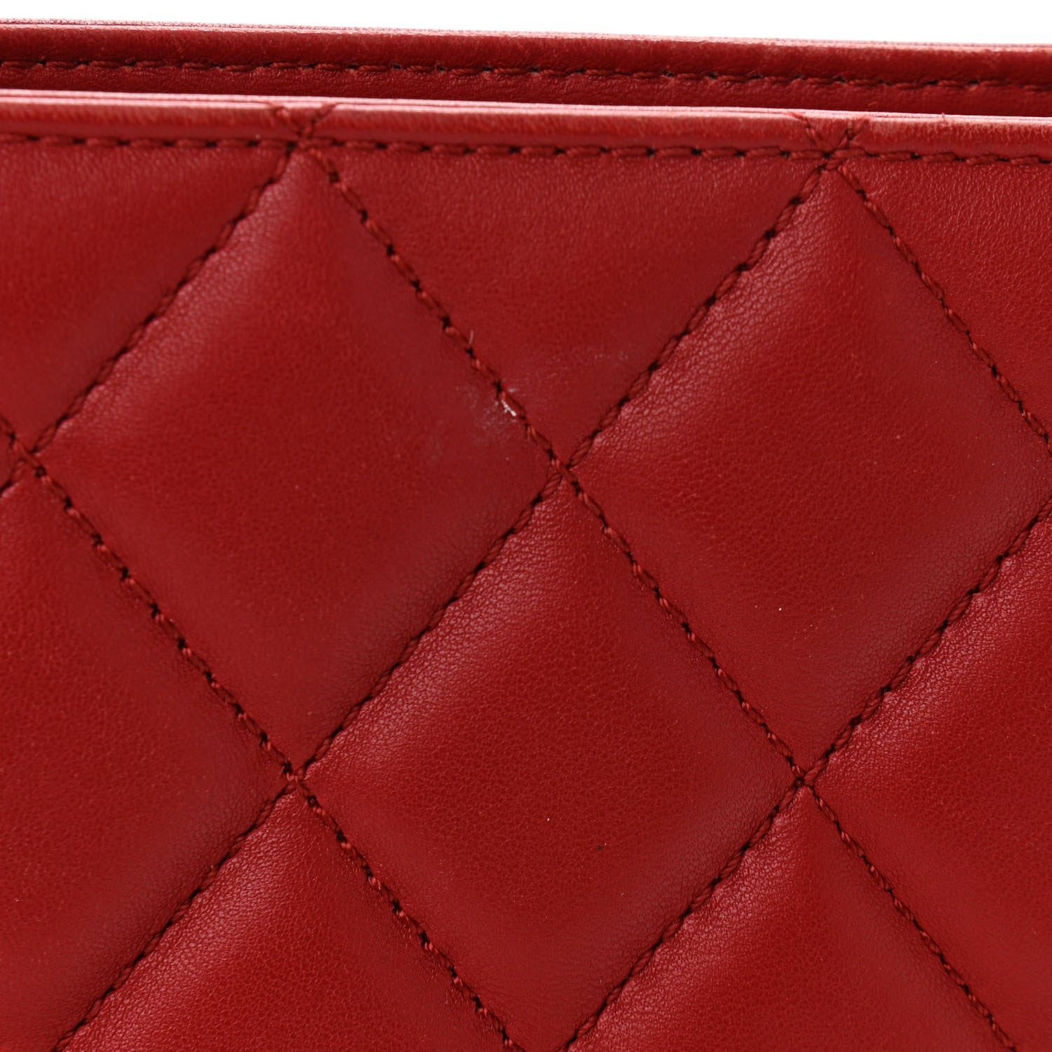 Chanel Lambskin Quilted Small Urban Delight Tote Red 11 of 11