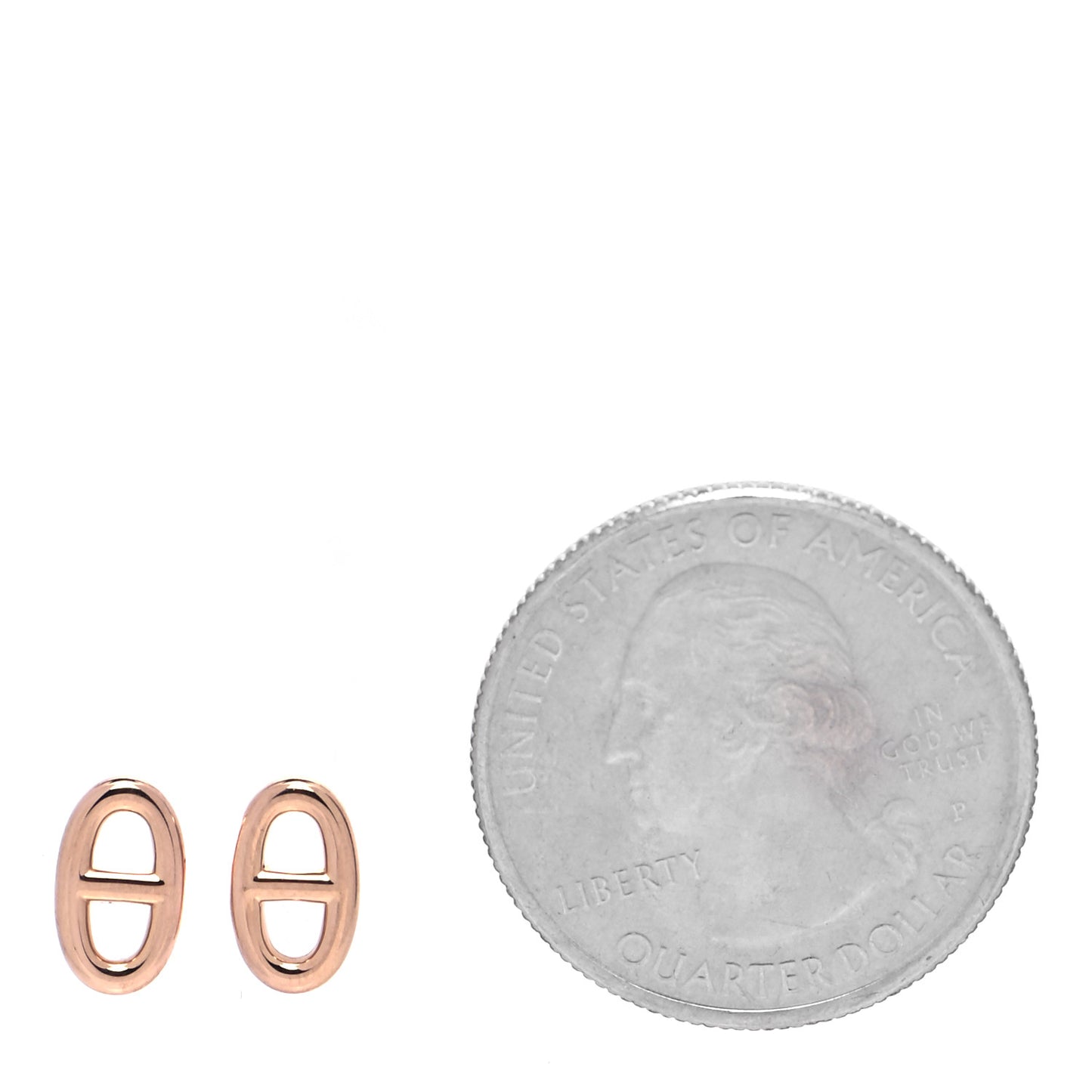 18K Rose Gold TPM Farandole Stud Earrings