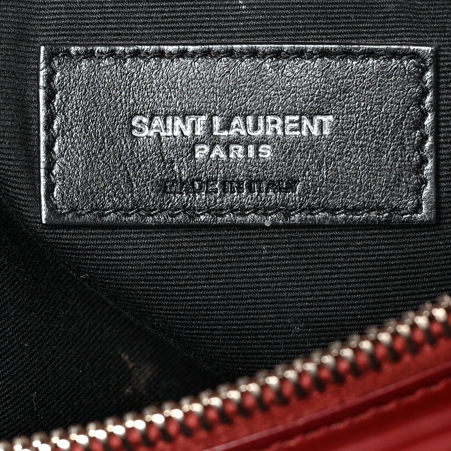 Saint Laurent Calfskin Y Quilted Monogram Medium Loulou Chain Satchel Palissandre 7 of 11