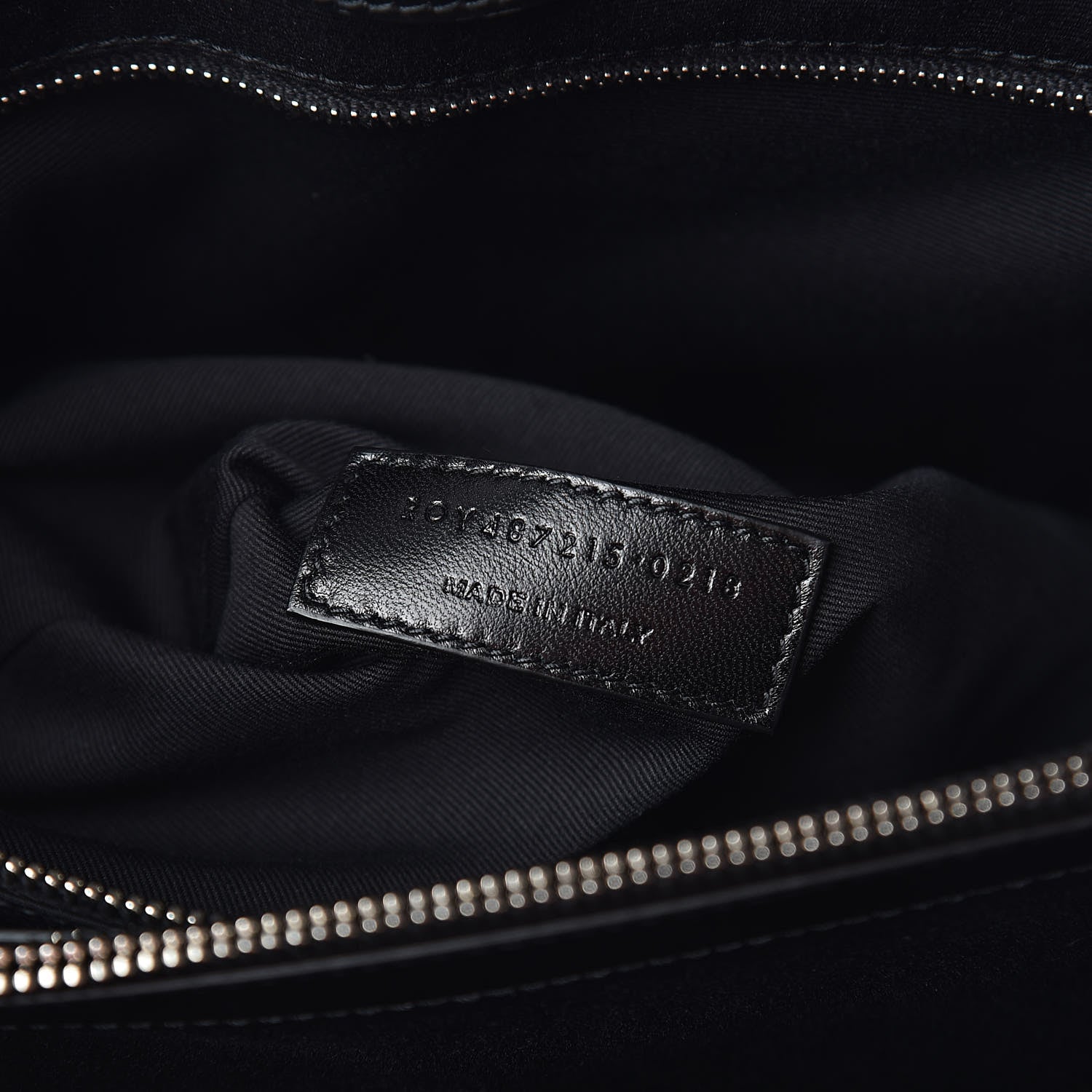 Saint Laurent Calfskin Y Quilted Monogram Large Loulou Chain Satchel Black 8 of 11