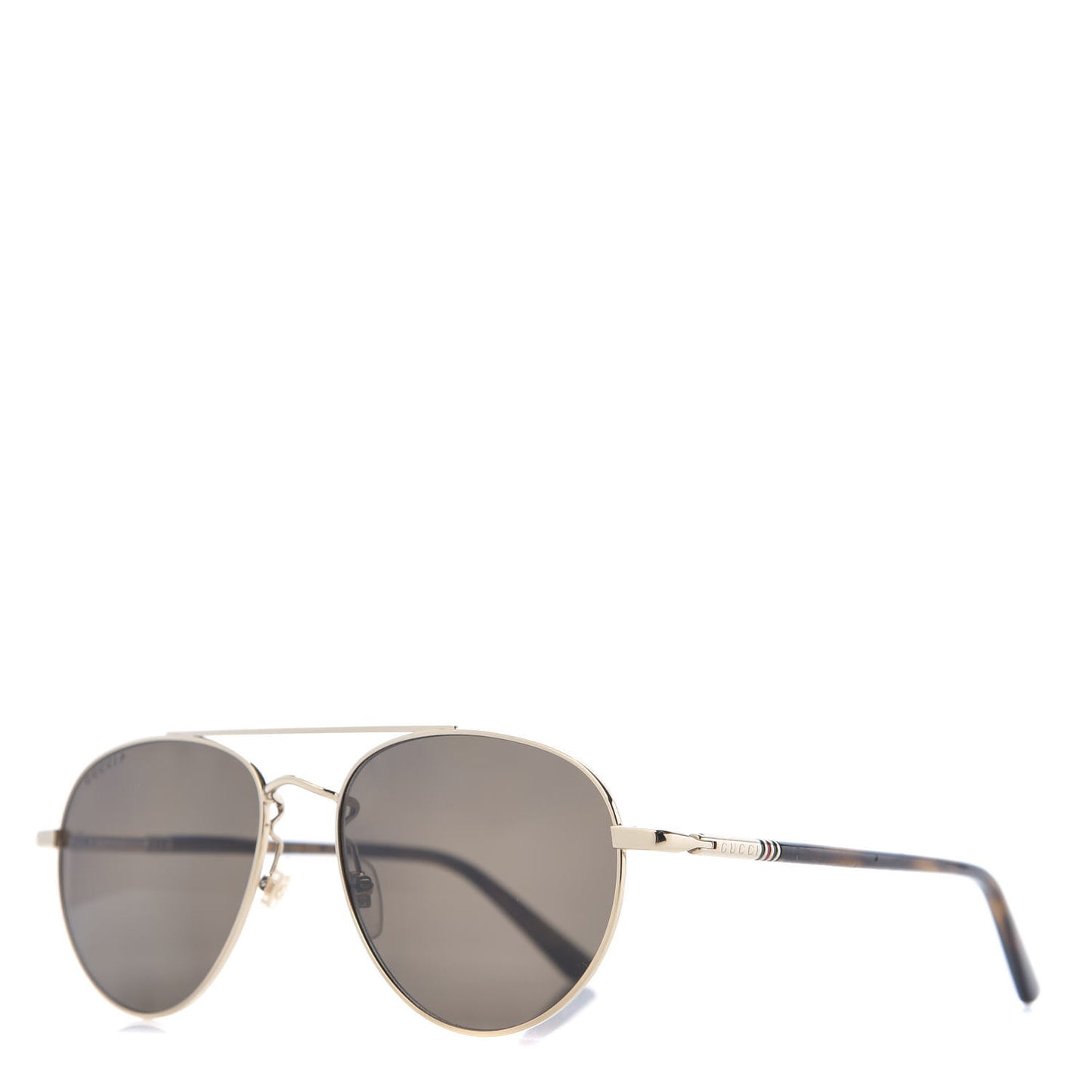Acetate Aviator Sunglasses GG0388S Gold