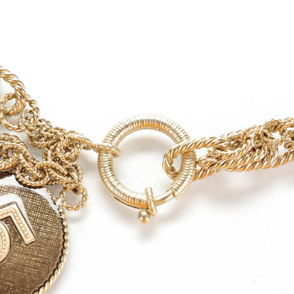 Chanel N°5 Medallion CC Chain Belt Gold 3 of 4