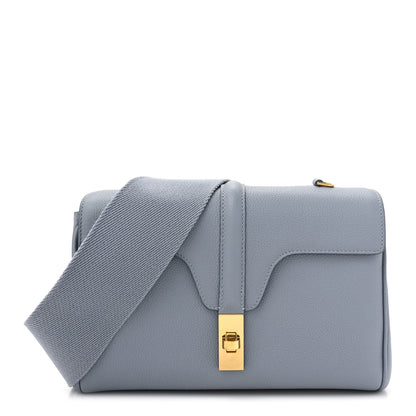Celine Smooth Calfskin Teen Soft 16 Shoulder Bag Arctic Blue 1 of 11
