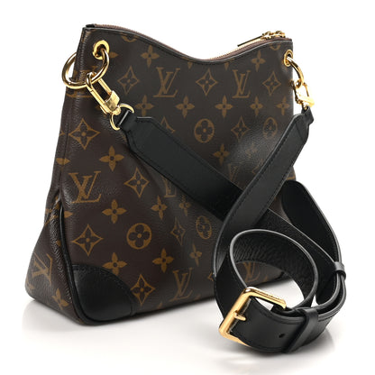 Louis Vuitton Monogram Odeon PM Black 3 of 10