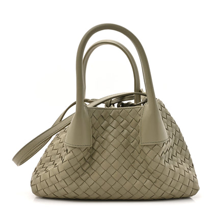 Bottega Veneta Calfskin Intrecciato Small Pinacoteca Tote Travertine Fondant 1 of 11