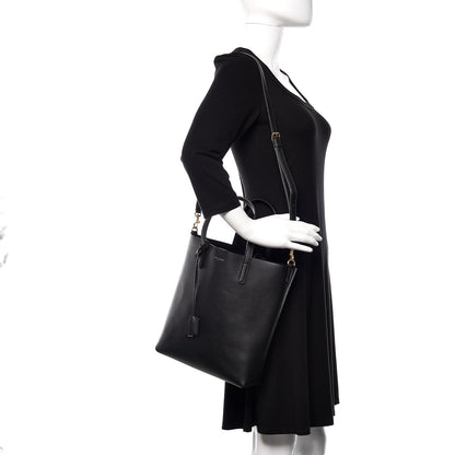 Saint Laurent Calfskin Toy Shopping Tote Black 2 of 13