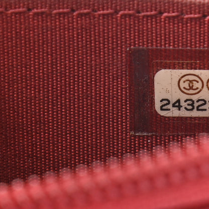 Chanel Caviar Timeless CC Zip Around Coin Purse Red 7 of 7