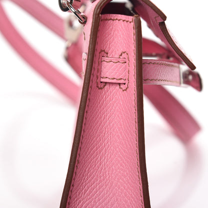Hermes Epsom Tiny Kelly Sellier 5P Pink 28 of 35