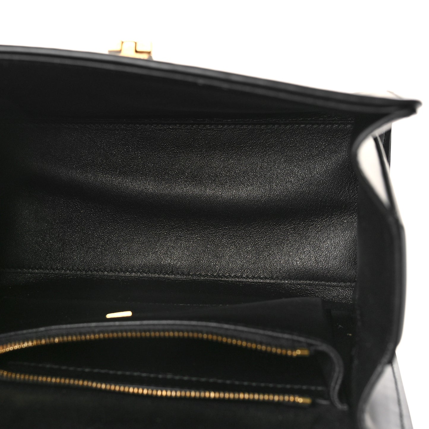 Canvas Calfskin Gancini Small Boxyz Black Beige