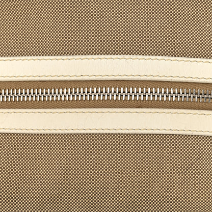 Prada Jacquard Logo Handbag Corda White 11 of 12