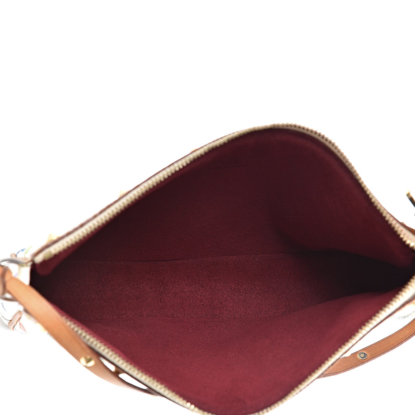 Monogram Multicolor Pochette Accessories White