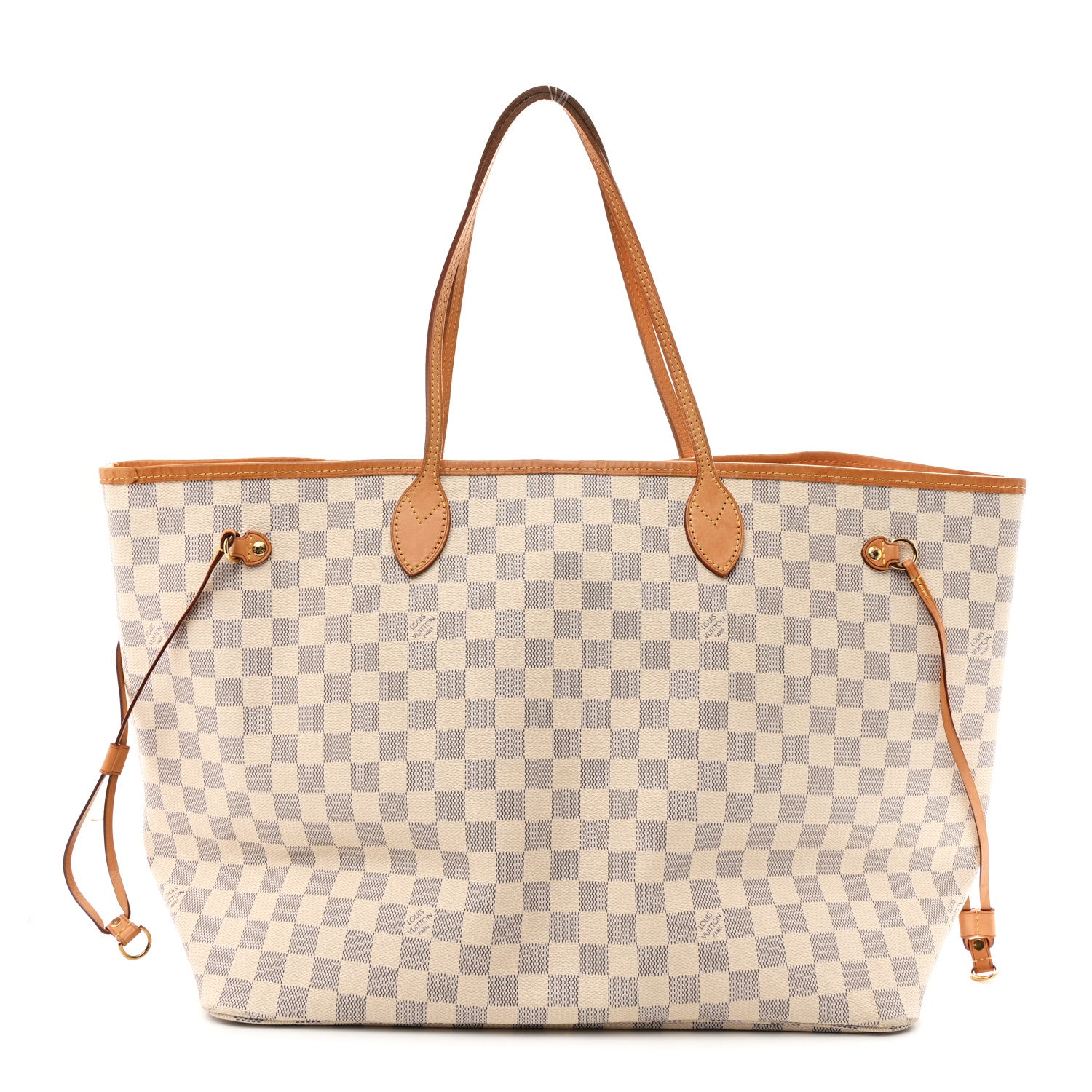 Louis Vuitton Damier Azur Neo Neverfull GM Rose Ballerine 1 of 9