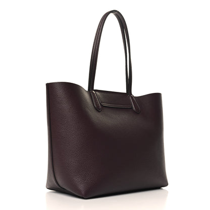 Salvatore Ferragamo Calfskin Travel Tote Ganache Brown 2 of 9