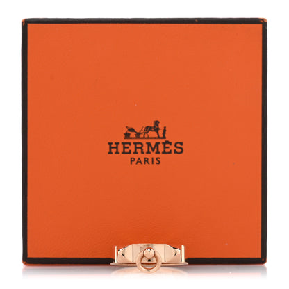 Hermes 18K Rose Gold PM Collier De Chien Ring 56 7.75 5 of 5