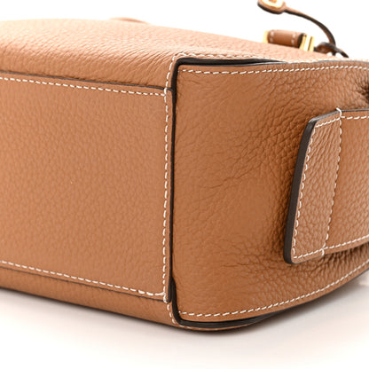 Delvaux Taurillon Soft Mini Cool Box Satchel Vegetal Ivory 9 of 12