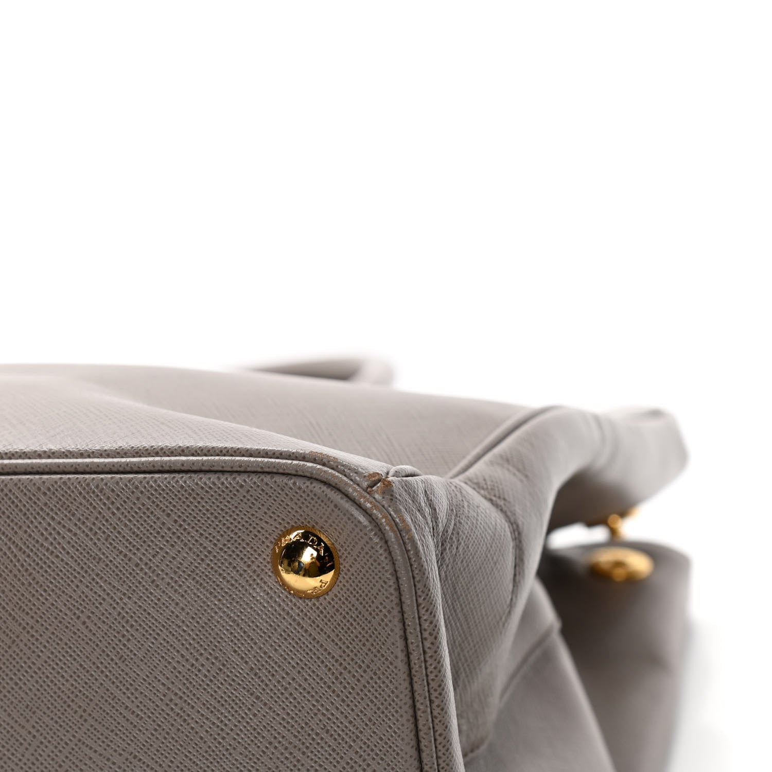 Prada Saffiano Large Galleria Double Zip Tote Argilla 8 of 8