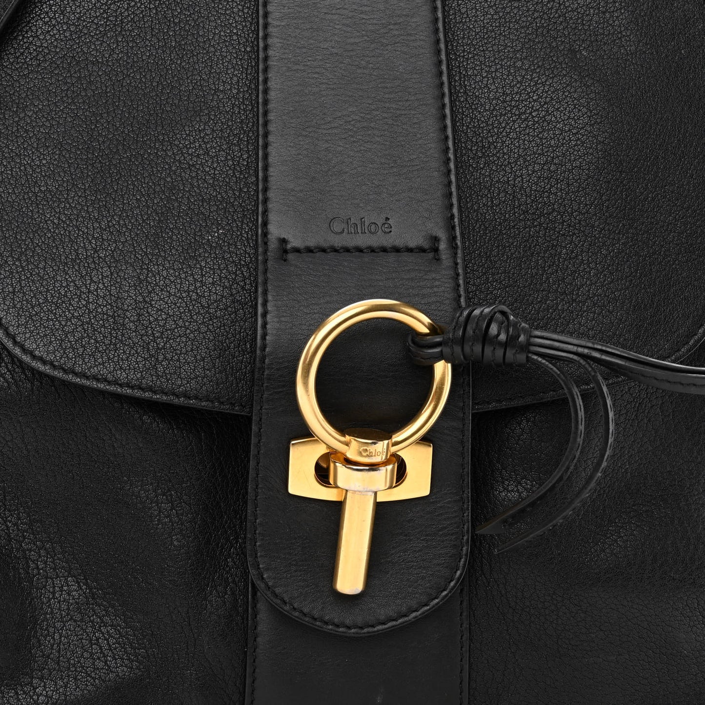 Grained Lambskin Calfskin Medium Lexa Shoulder Bag Black