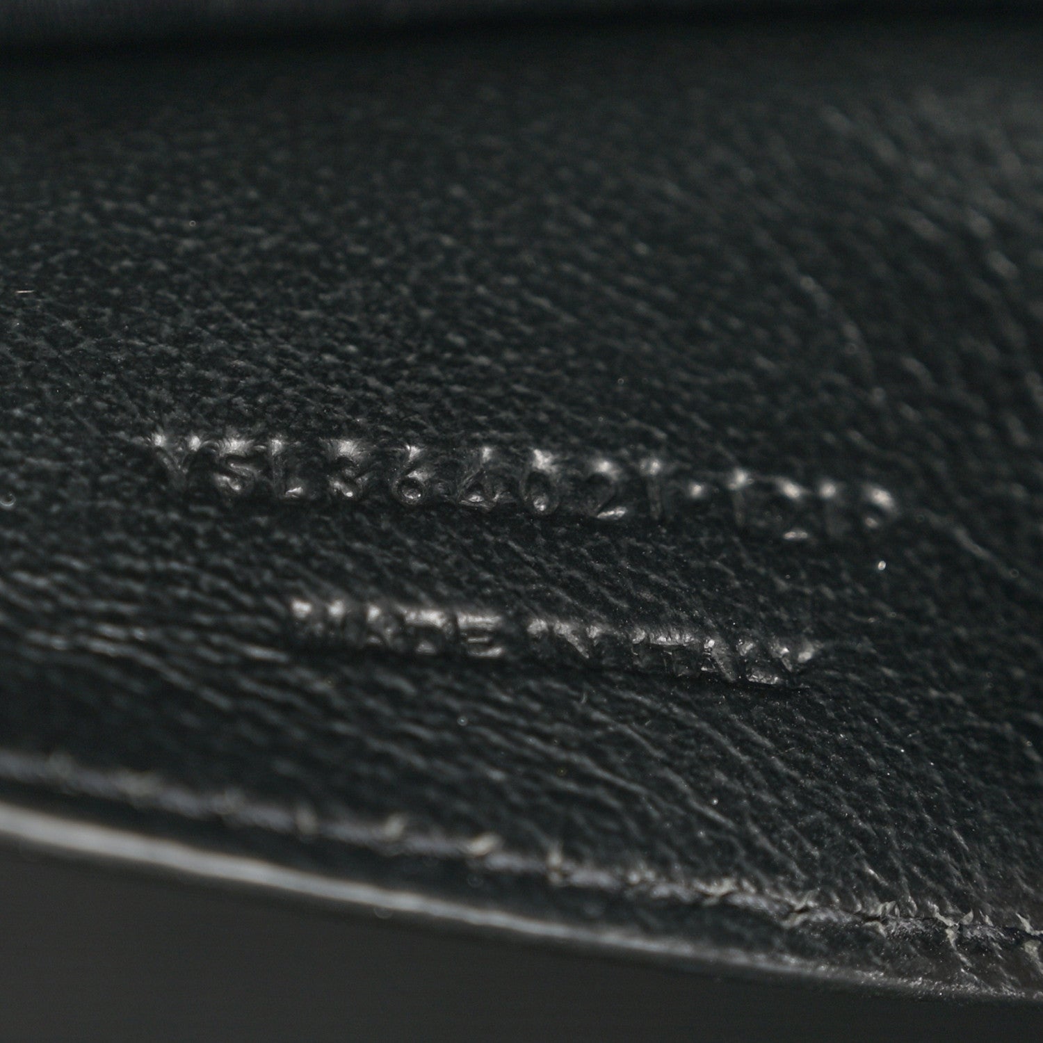 Saint Laurent Grain De Poudre Medium Classic Monogram Kate Satchel Black 7 of 10