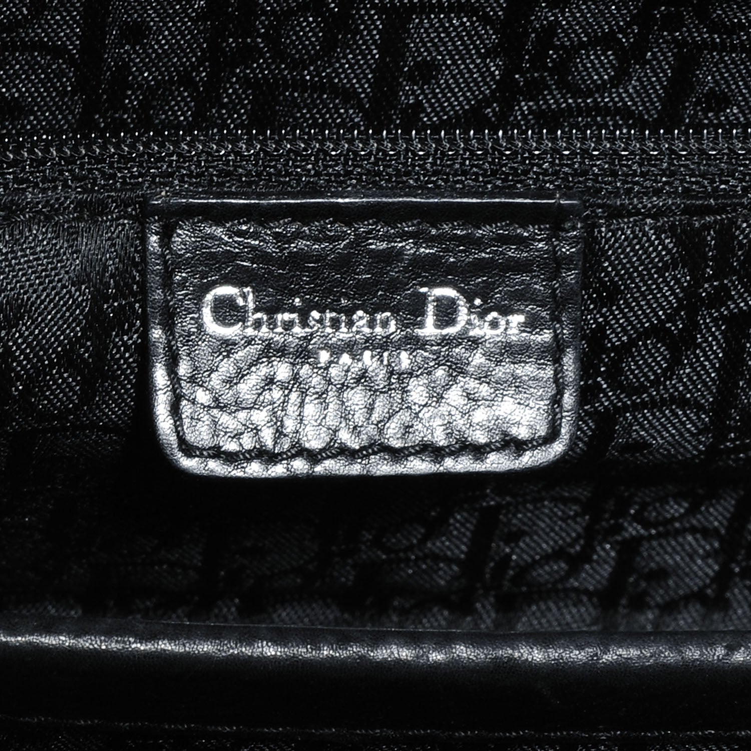 Christian Dior Calfskin Cannage Stitched Lady Dior East West Black 5 of 8