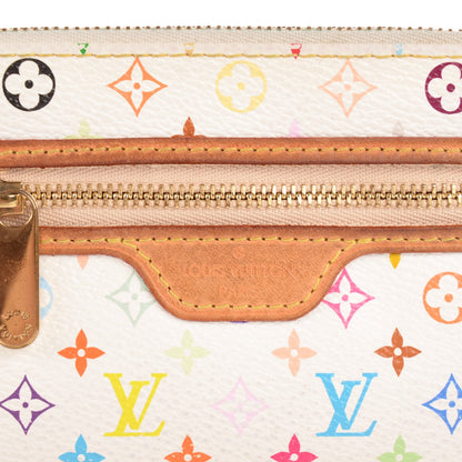 Louis Vuitton Monogram Multicolor Pochette Plate MM White 7 of 9