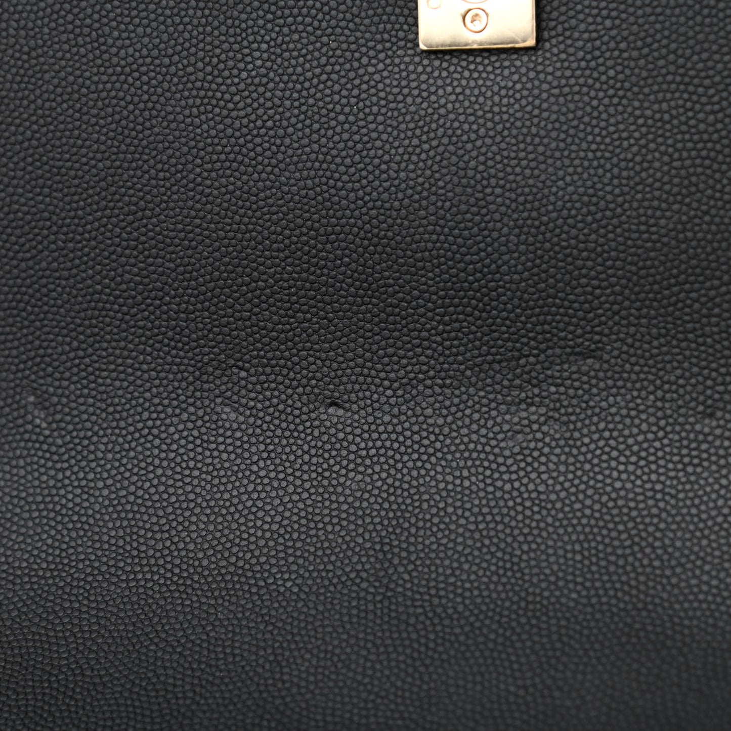 Caviar Quilted Large Business Affinity Flap Black