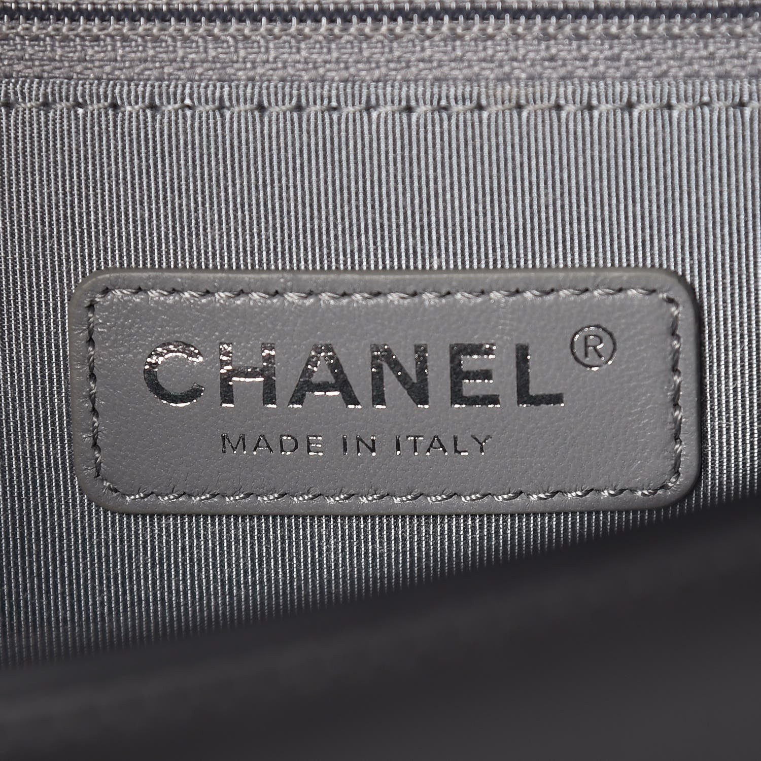 Chanel Lambskin Chevron Quilted New Medium Boy Flap Black 6 of 11