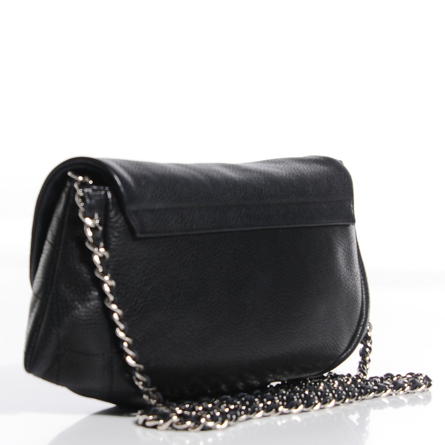 Caviar Half Moon Wallet On Chain WOC Black