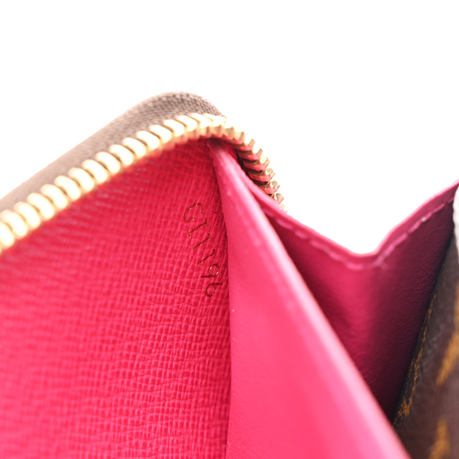 Louis Vuitton Monogram Clemence Wallet Hot Pink 8 of 9