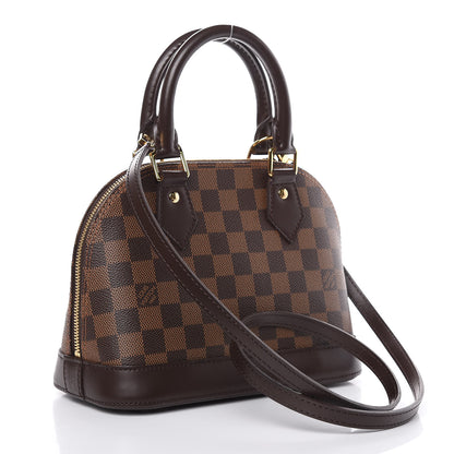 Louis Vuitton Damier Ebene Alma BB 3 of 8