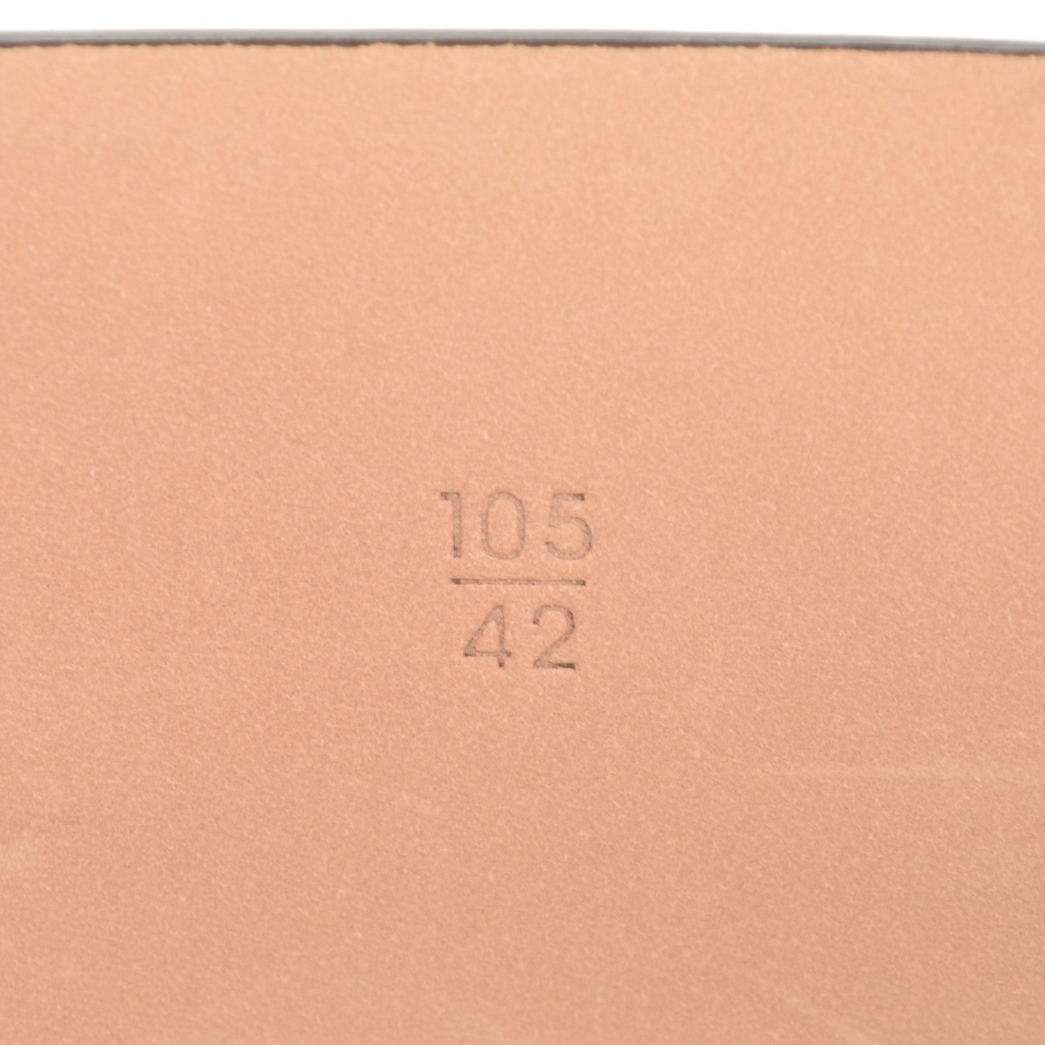 Chanel Calfskin CC Belt 105 42 Dark Brown 5 of 8