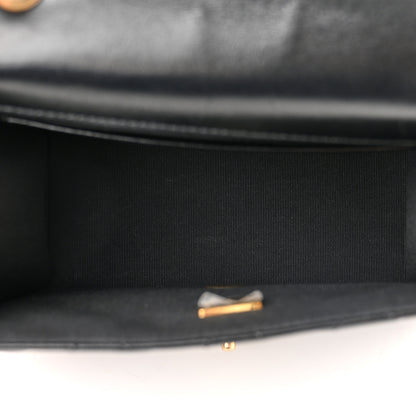 Chanel Shiny Lambskin Quilted Mini Flap Black 5 of 12