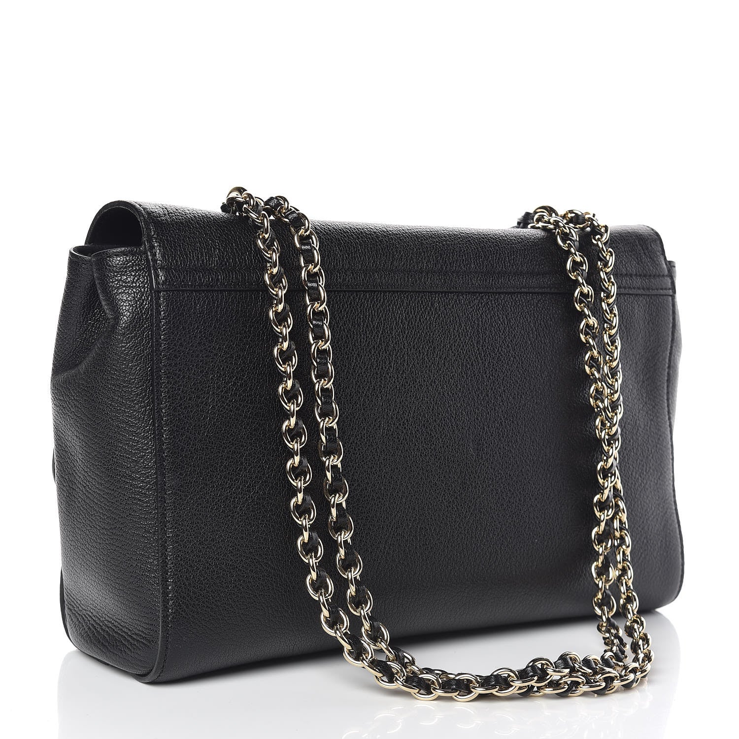 Mulberry Glossy Goatskin Medium Lily Black 3 of 9