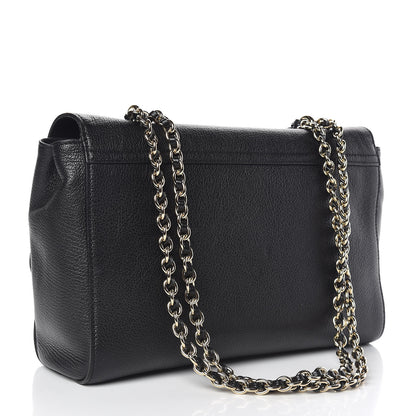 Mulberry Glossy Goatskin Medium Lily Black 3 of 9
