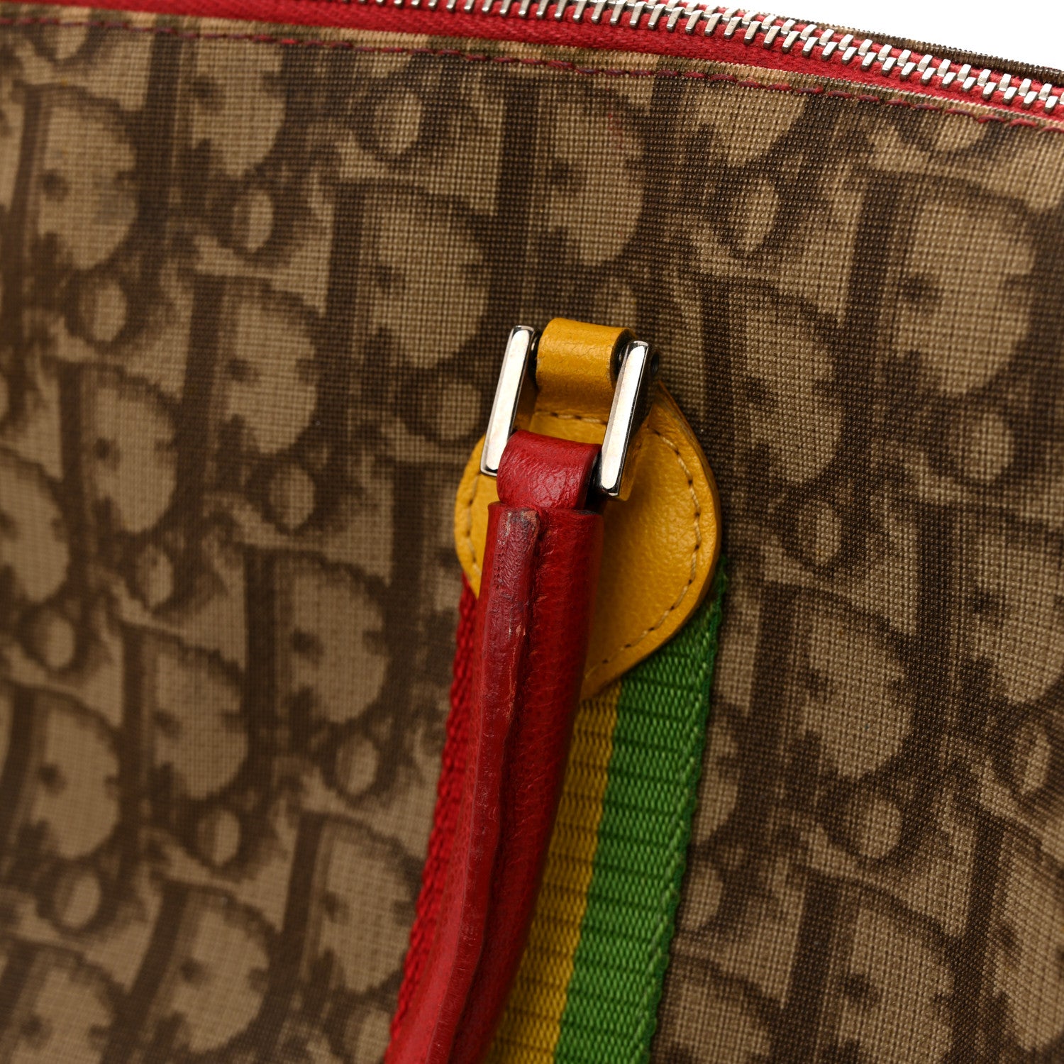 Christian Dior Monogram Rasta Boston Beige 1771737 – FASHIONPHILE