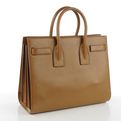 Saint Laurent Calfskin Small Sac De Jour Taupe 3 of 7