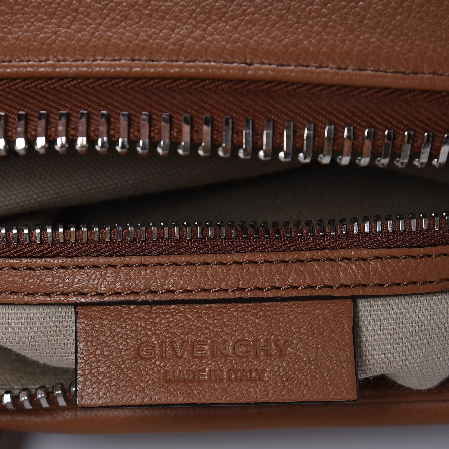 Sugar Goatskin Small Antigona Caramel